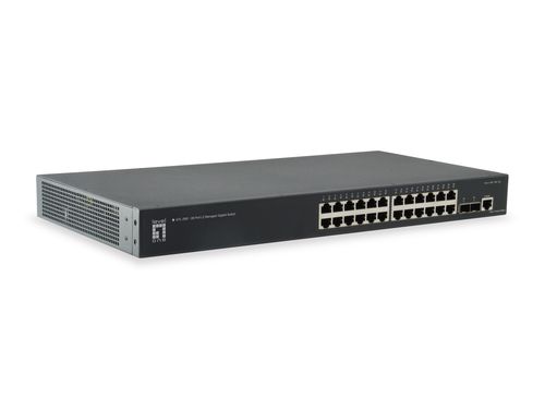 LevelOne GTL-2661 KILBY 26-Port L2 Gigabit Switch