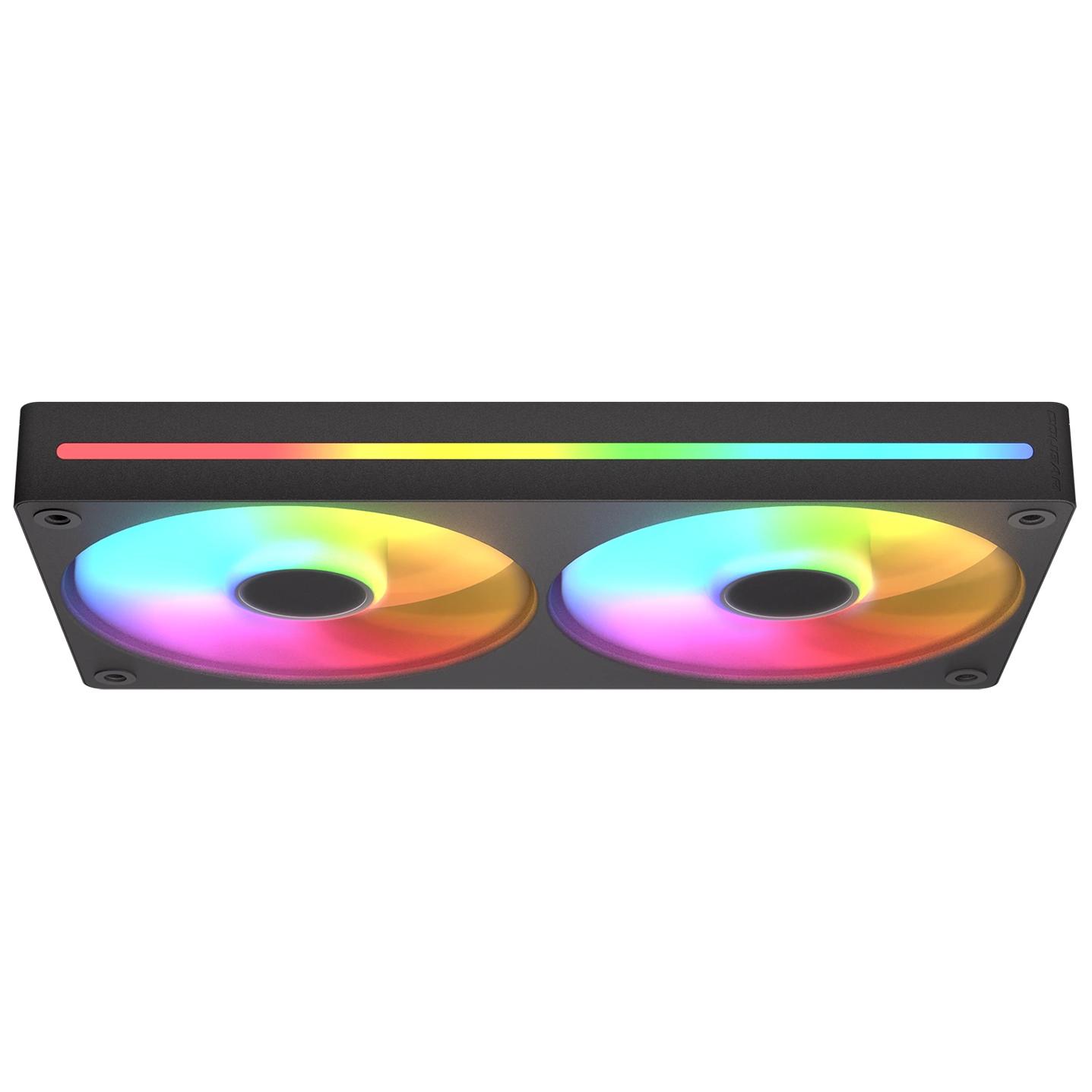 Cougar CF-UN240FB-RGB 12cm PC Case Fan - Black