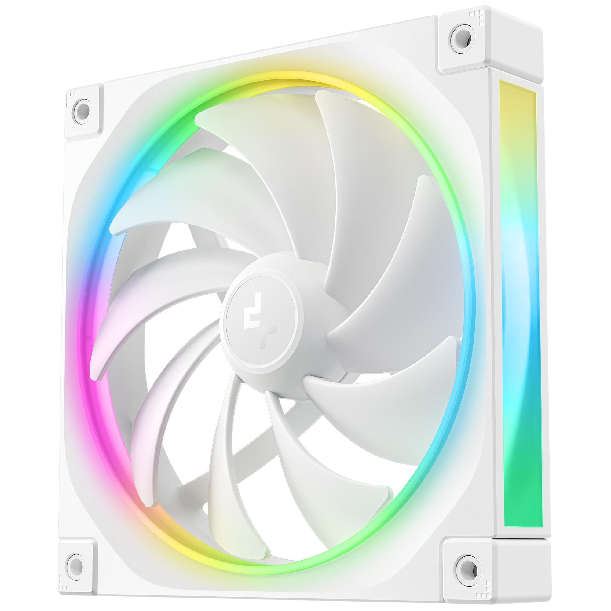 Ventilador para PC DeepCool FL14 de 14 cm, blanco