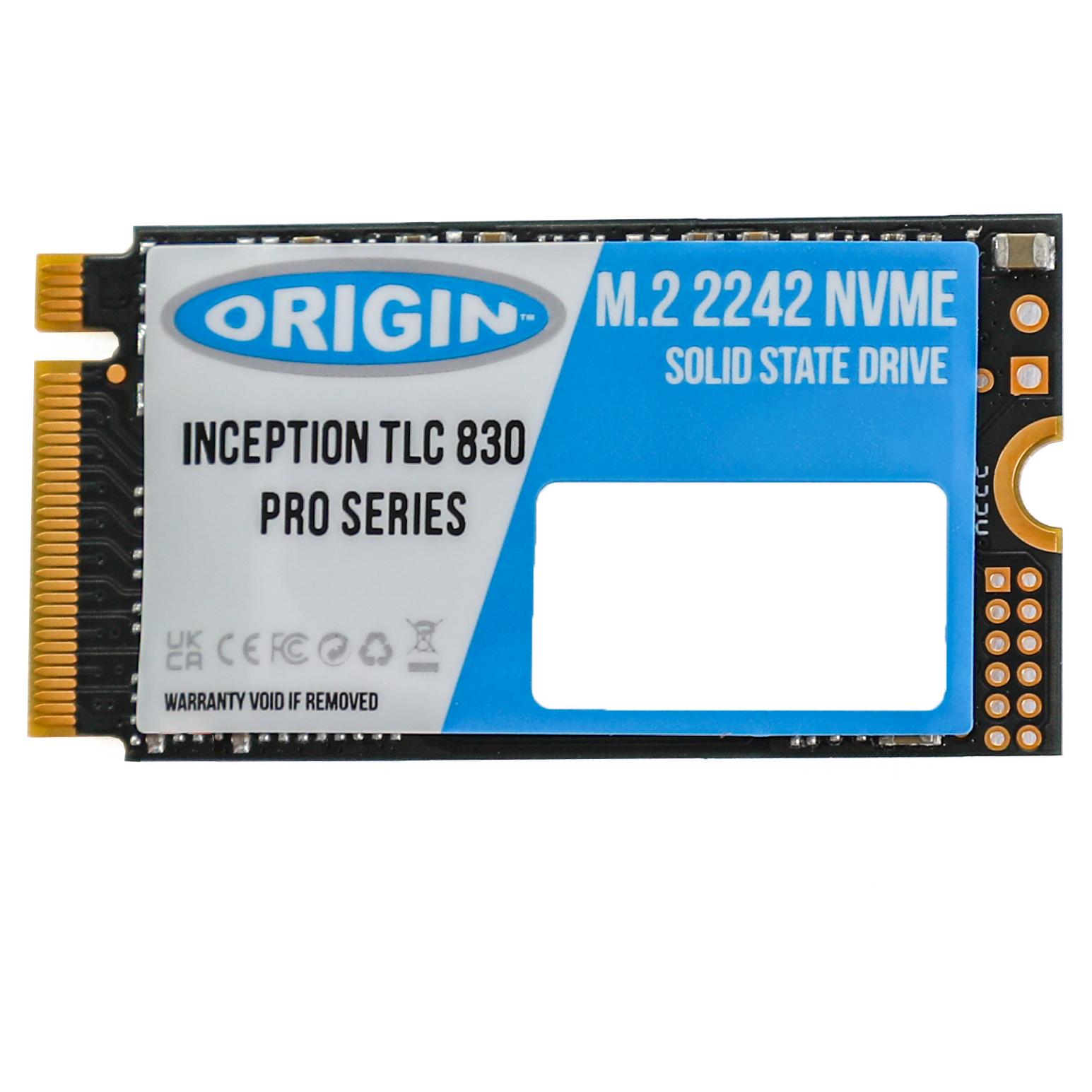 Origin Storage M.2 PCI Express 3.0 SSD - 512GB, 2100MB/s Read, 1600MB/s Write