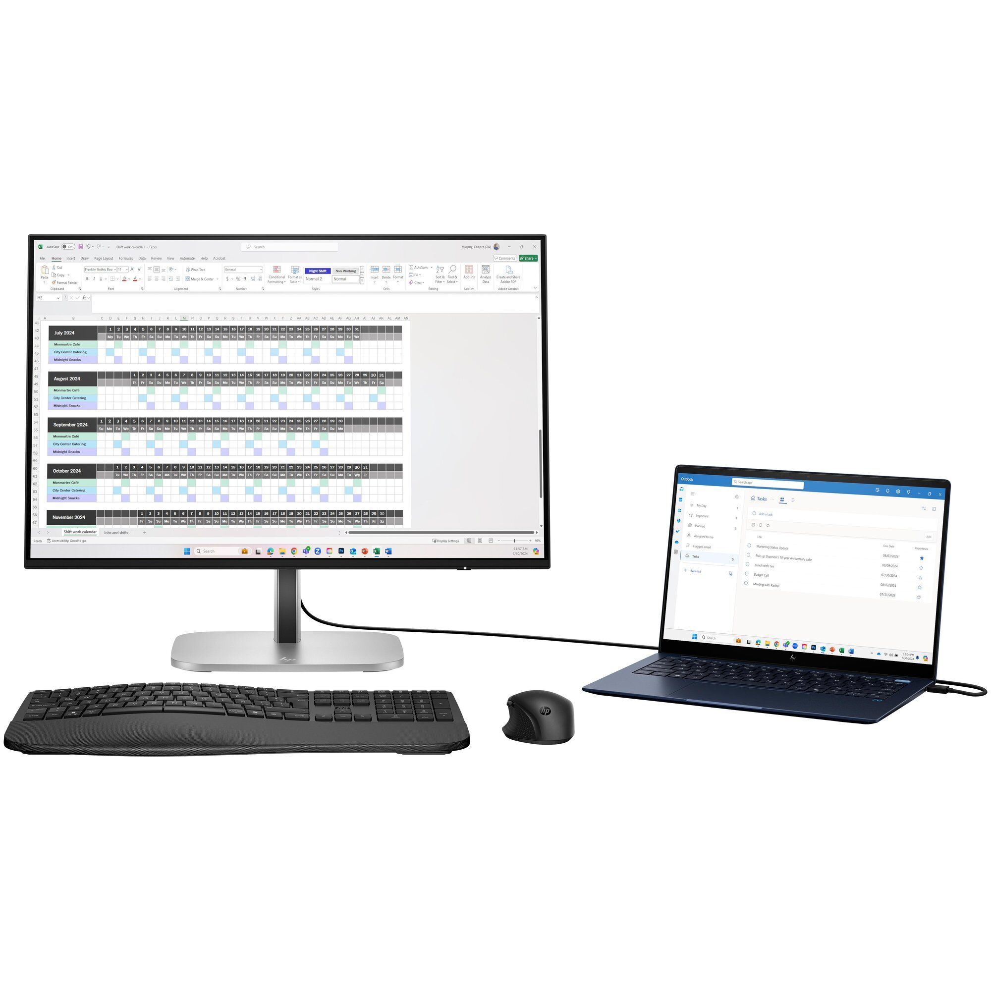 HP Series 5 WUXGA 24-inch Pro Monitor - 524pn