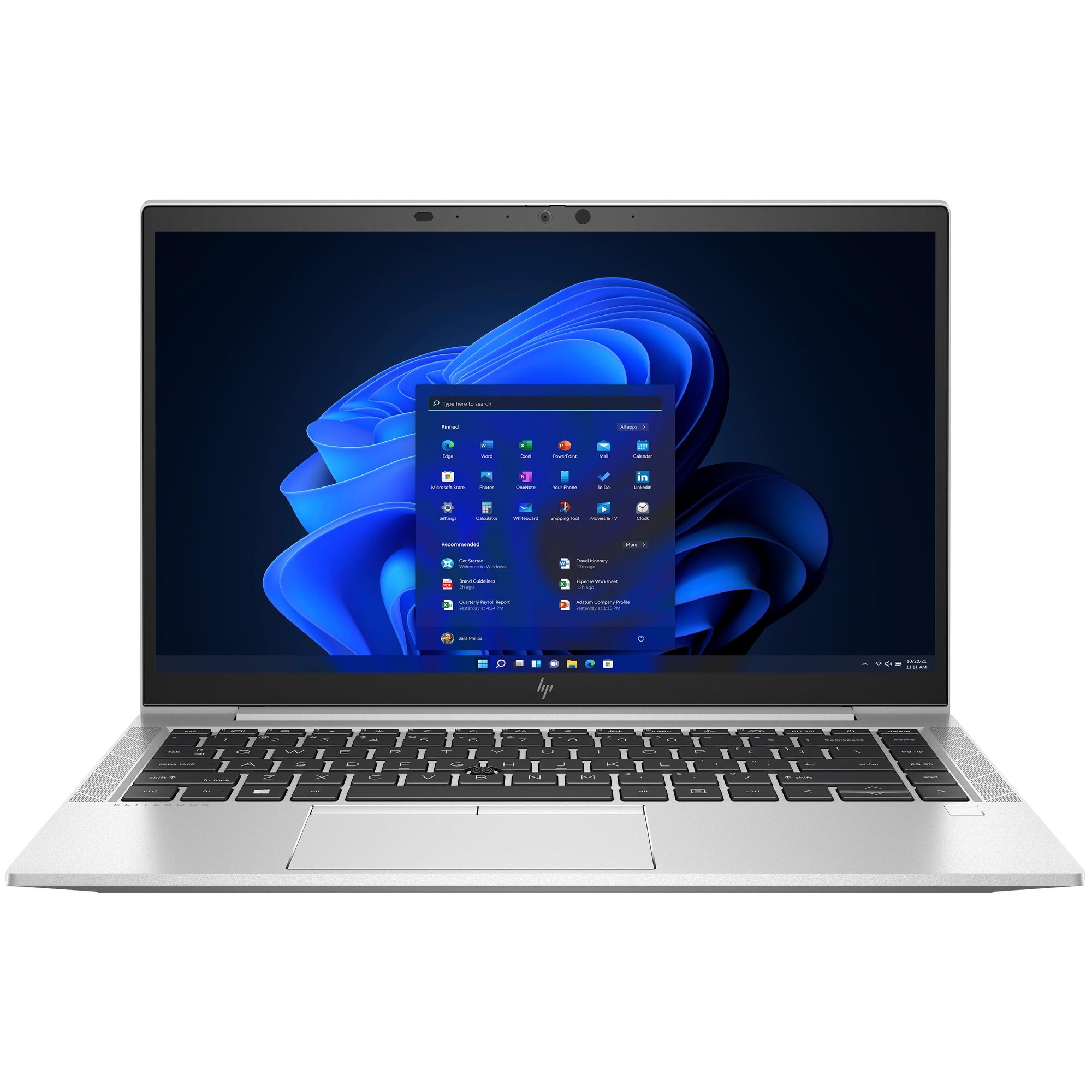 HP EliteBook 840 G7 Refurbished - Intel Core i5 i5-10310U, 14" Full HD, 16GB DDR4, 256GB SSD, Wi-Fi 6, Windows 11 Pro, Silver