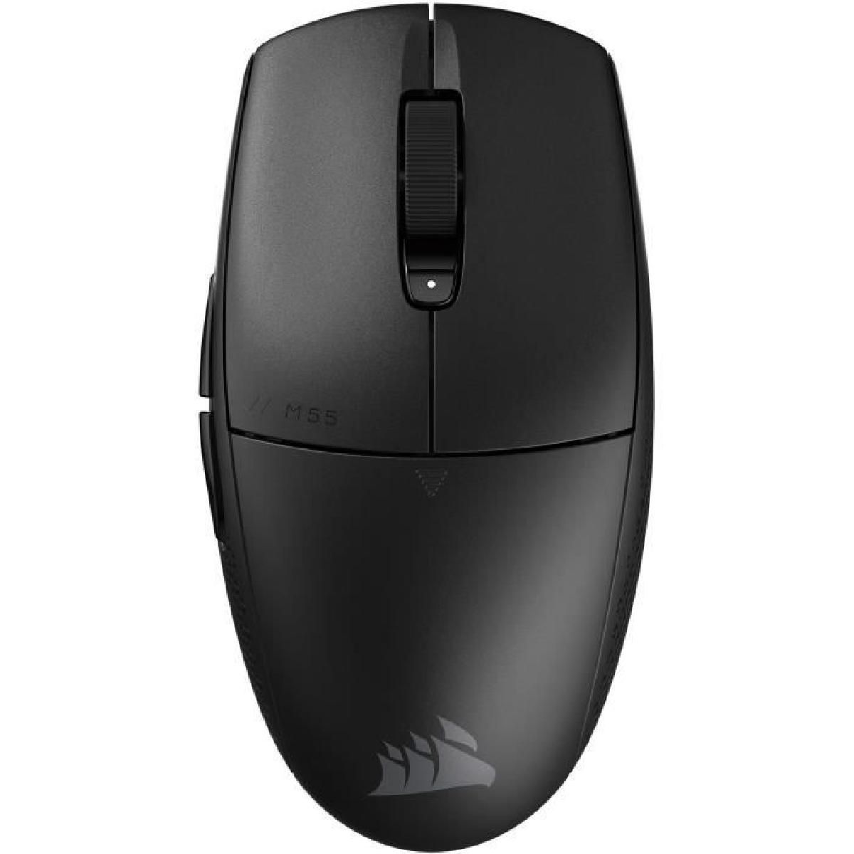 Ratón de juego inalámbrico Corsair M55 - Negro