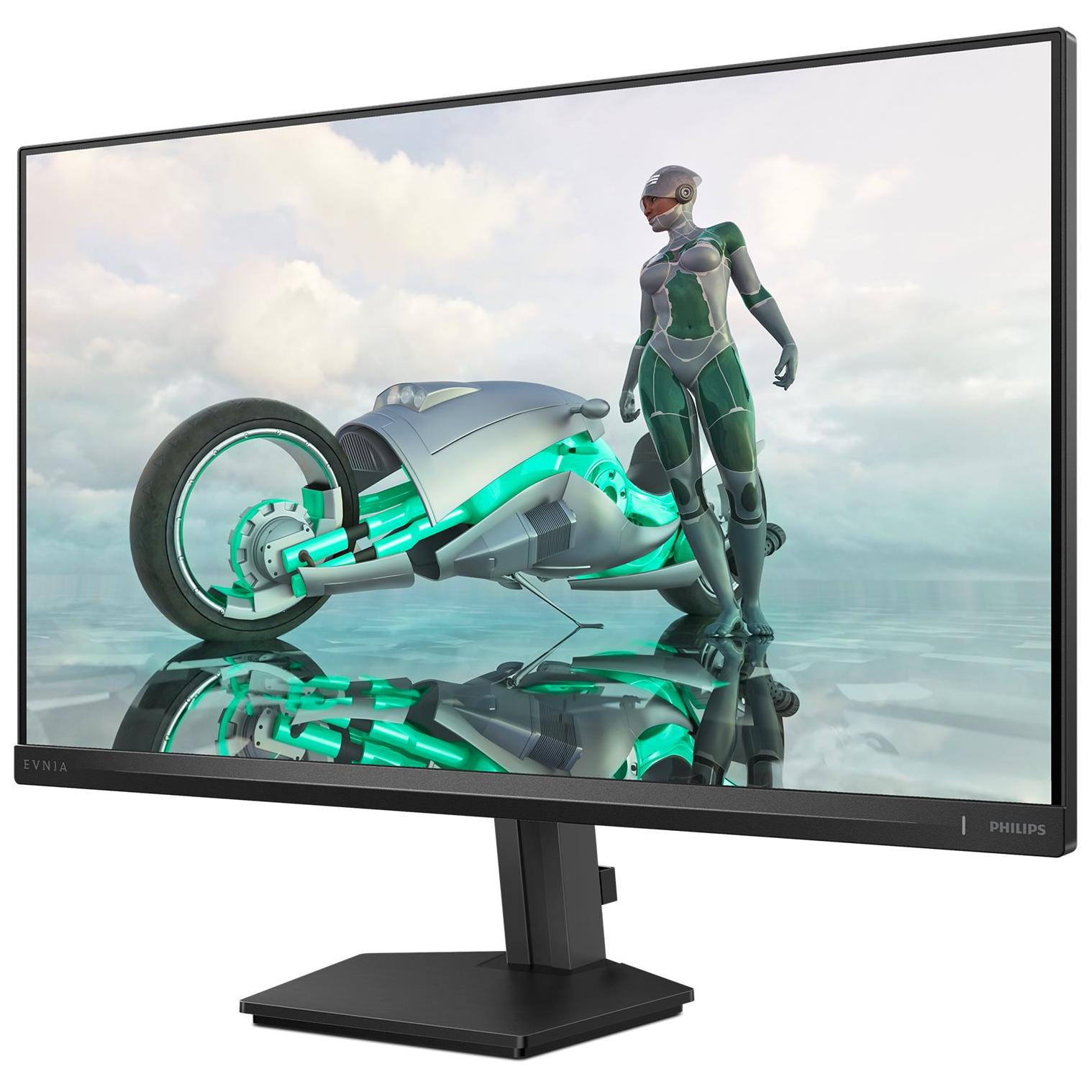 Philips Evnia 3000 27-inch LED Gaming Monitor - 2560 x 1440 QHD @ 240Hz - Fast IPS - 1000:1 - HDR10 - 0.3ms Response Time - 2x HDMI, DisplayPort - Charcoal
