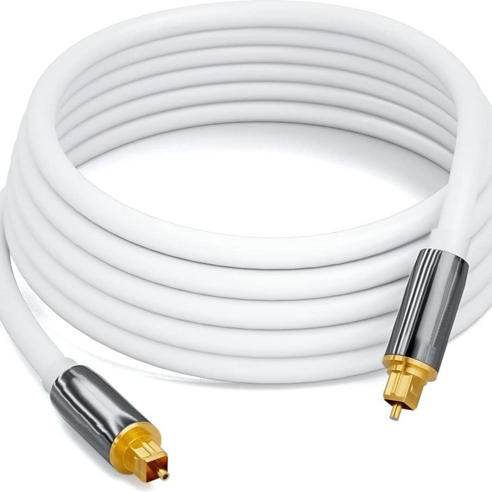 Câble audio optique numérique Toslink, sortie SPDIF, 5.1 canaux, câble de connexion en fibre optique de 10 m pour amplificateur