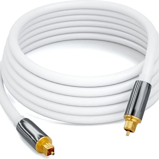 Câble audio optique numérique Toslink, sortie SPDIF, 5.1 canaux, câble de connexion en fibre optique de 10 m pour amplificateur
