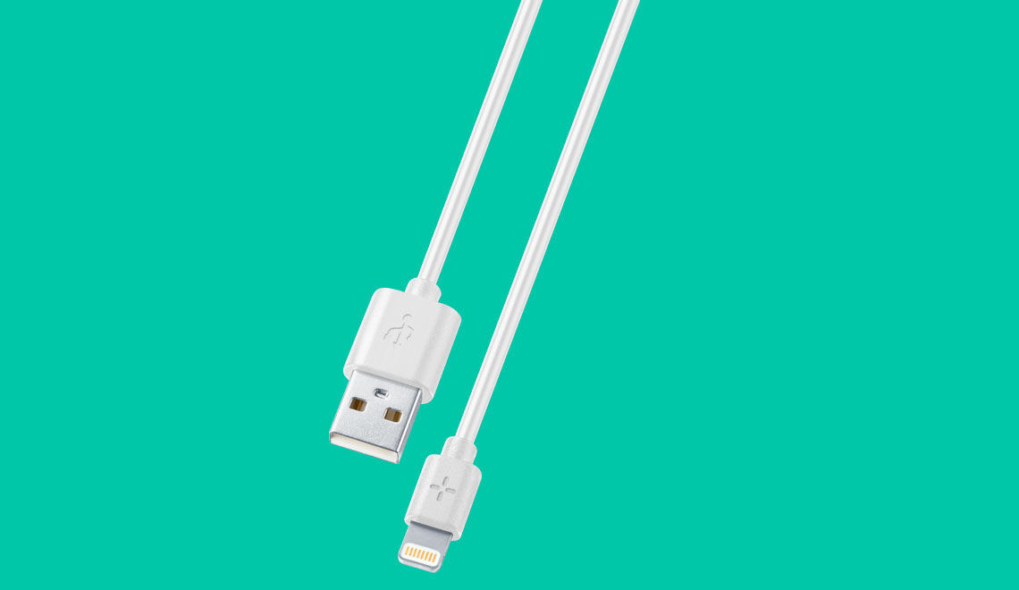 PLOOS Lightning Cable - 2m, 85g