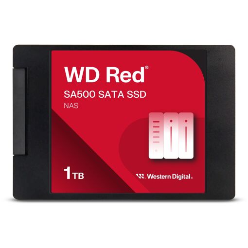 Western Digital Red WD SA500 1TB-2.5" SATA III 3D NAND SSD for NAS