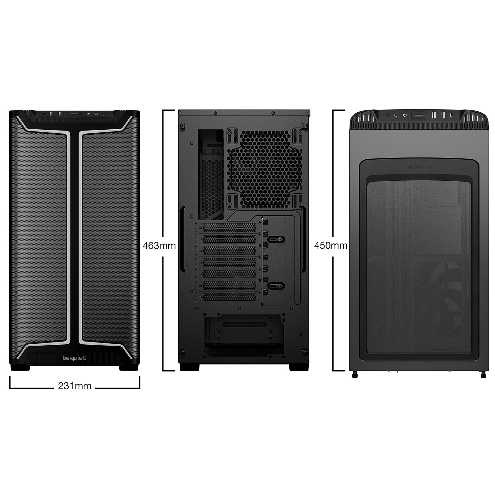 be quiet! Pure Base 501 DX (Black)