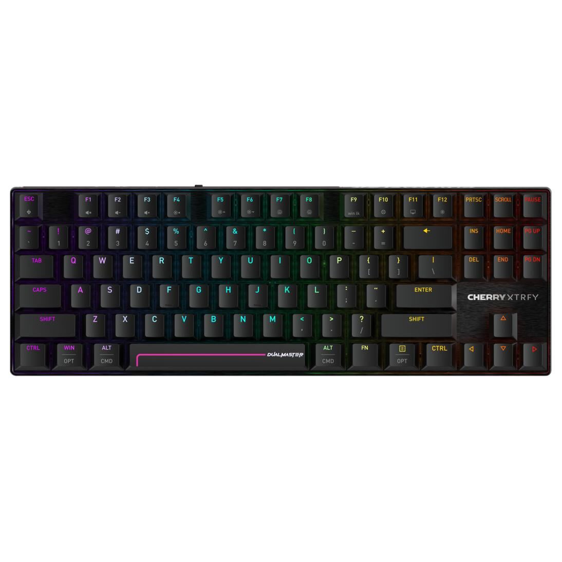 Cherry XTRFY MX 8.2 Pro Wireless Mechanical Keyboard - TKL - RGB Backlit - Bluetooth 5.3