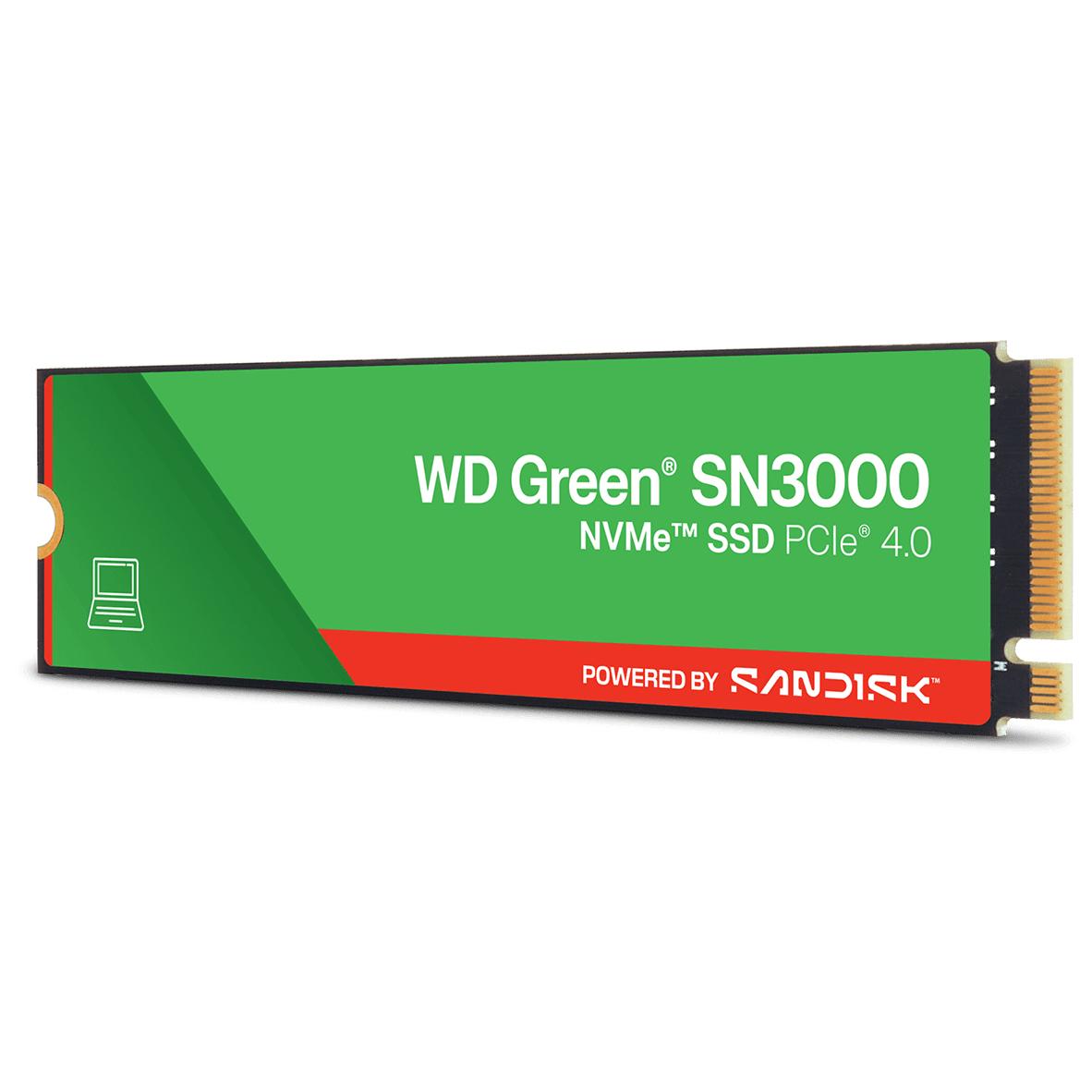 Western Digital Green SN3000 1TB M.2 PCI Express 4.0 NVMe QLC 3D NAND SSD