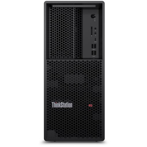 Torre Lenovo ThinkStation P3 - Procesador Intel Core i7, 32GB DDR5, 512GB SSD, NVIDIA RTX A1000, Windows 11 Pro