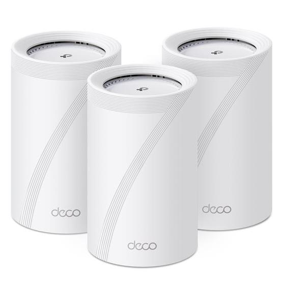 TP-Link Deco BE68 - Wi-Fi System (Router) - Up to 8100 sq. ft. - 2.5Gbe, 10Gbe, Wi-Fi 7 Multi-Band (Pack of 3)