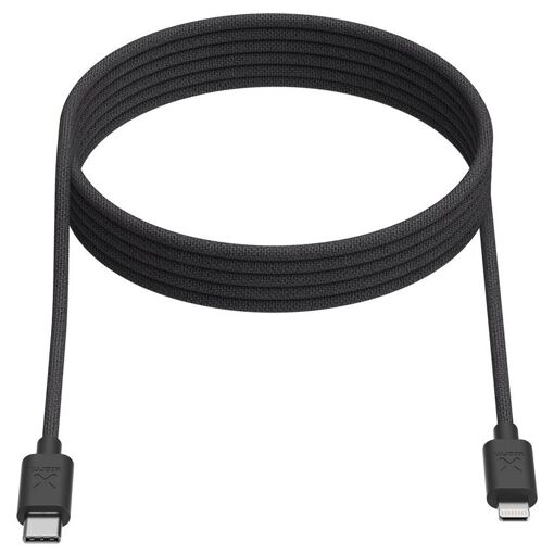 Cable Lightning Telco Accessories Go2 CXG2031 - USB-C a Lightning - Negro - Carga rápida hasta 60W