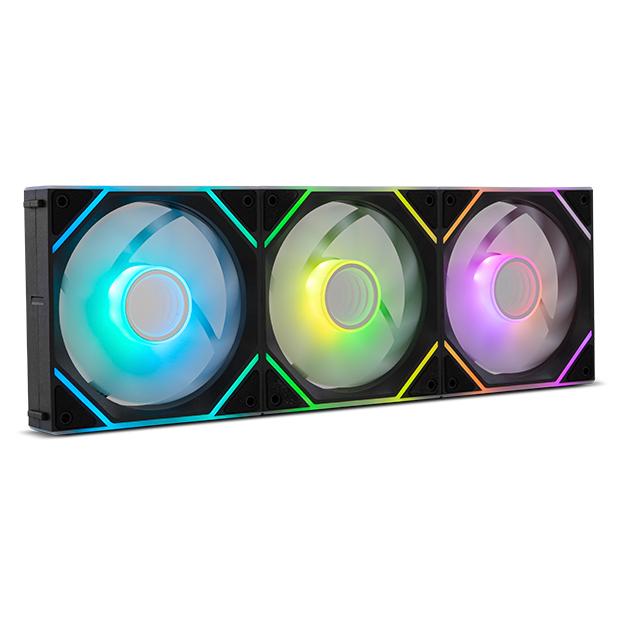 NOX Hummer Pro Link Air Cooler 12cm Black 3-Pack