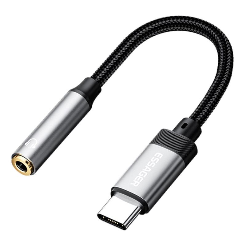 DEALY Type-C to 3.5mm Jack Audio Adapter for Headphones