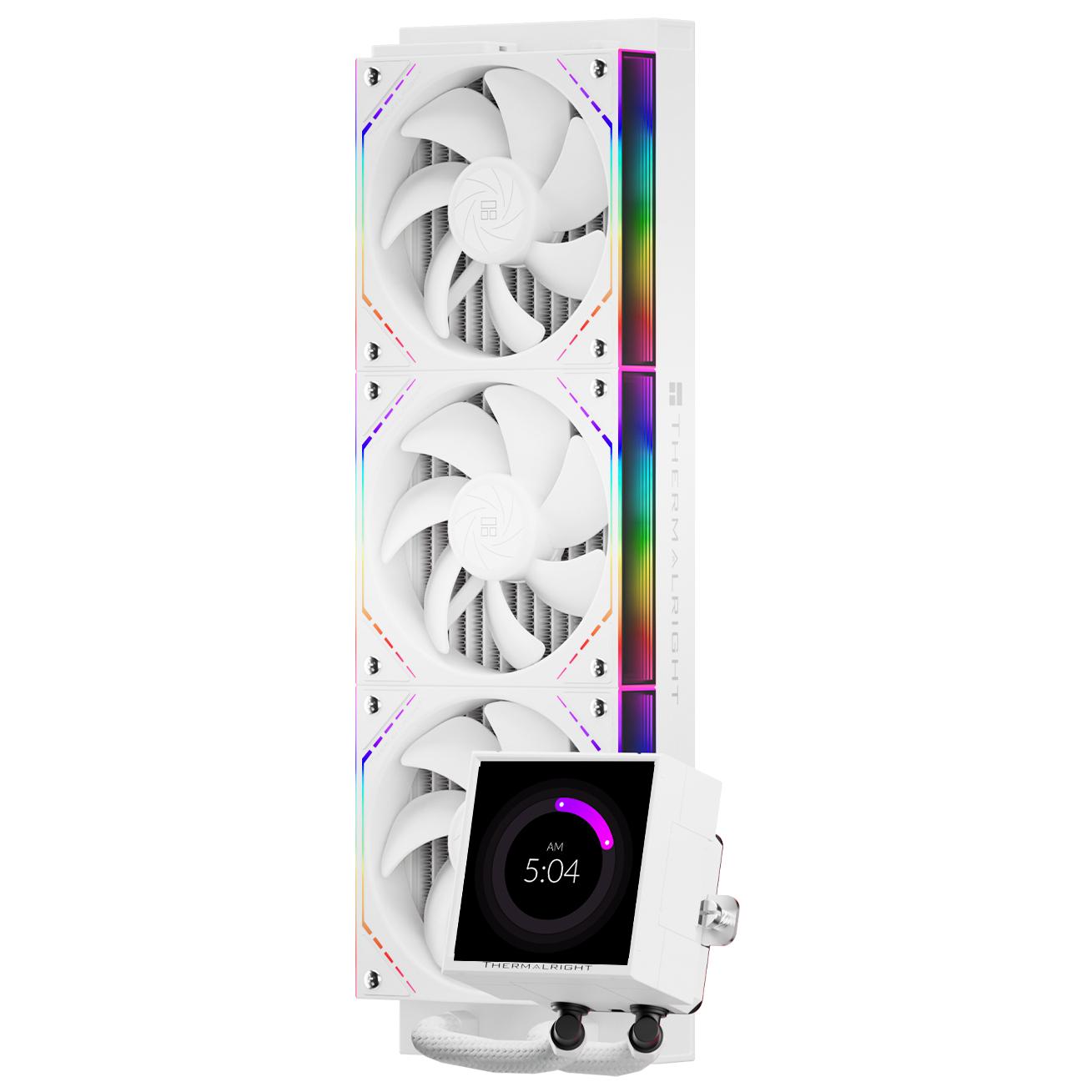 Thermalright Peerless Vision 360 ARGB All-in-One Liquid CPU Cooler - 12cm White