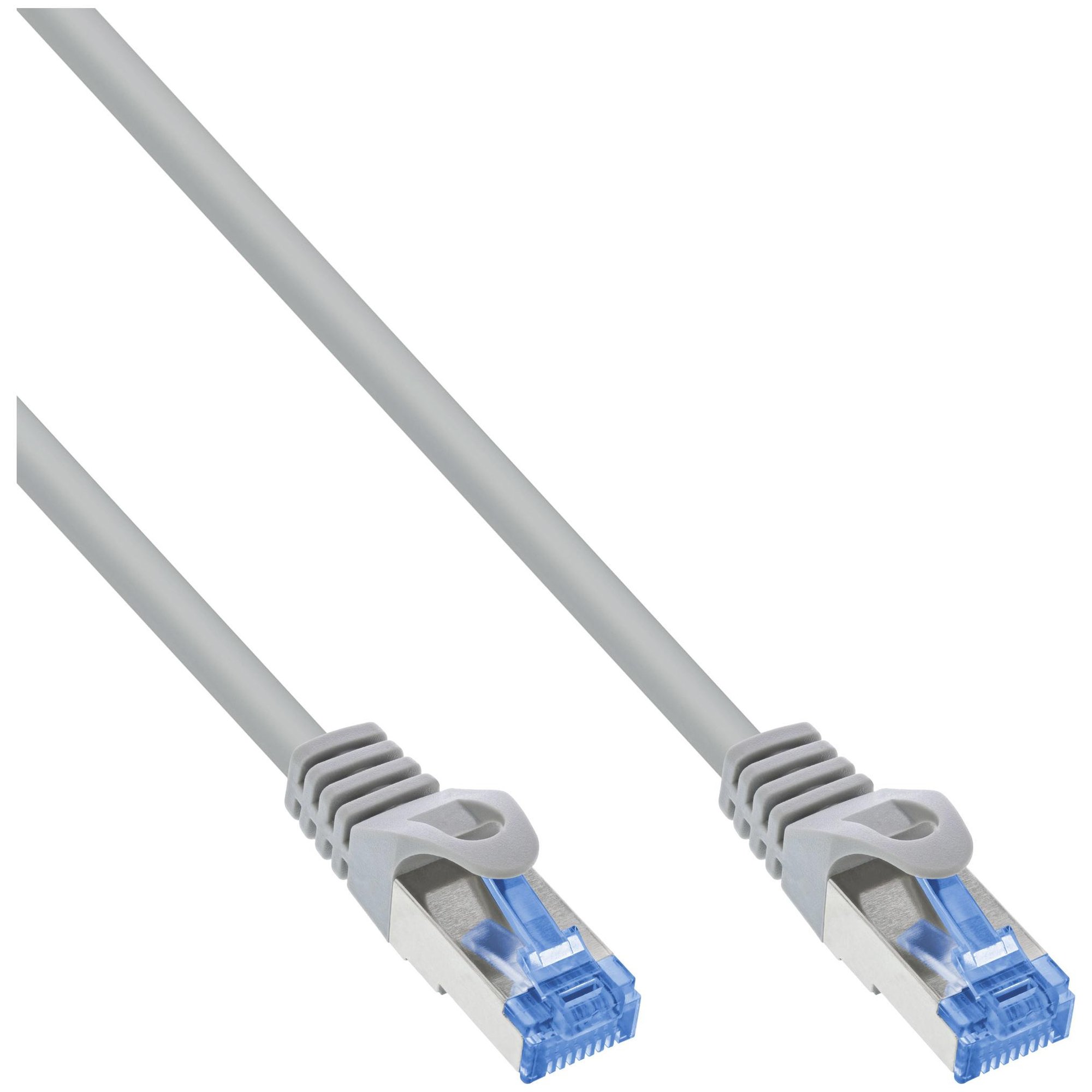 InLine Cat6a Network Cable, 5m, S/FTP (S-STP) - Grey