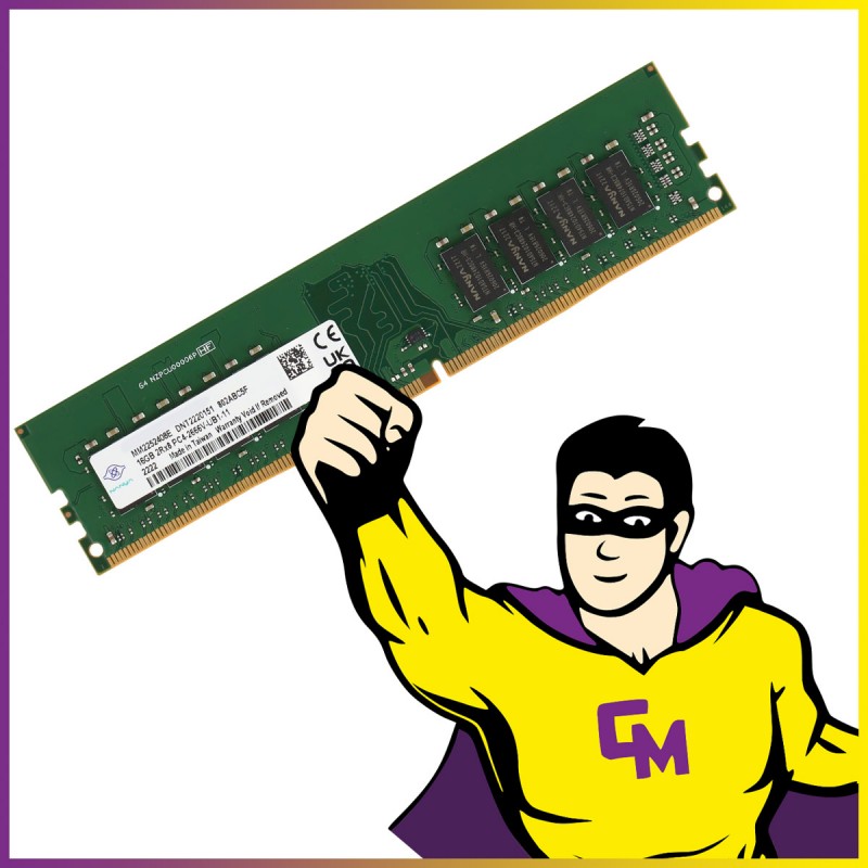 Nanya 16GB DDR4 RAM (NT16GA64D3HCX3F-HR, 2666MHz)