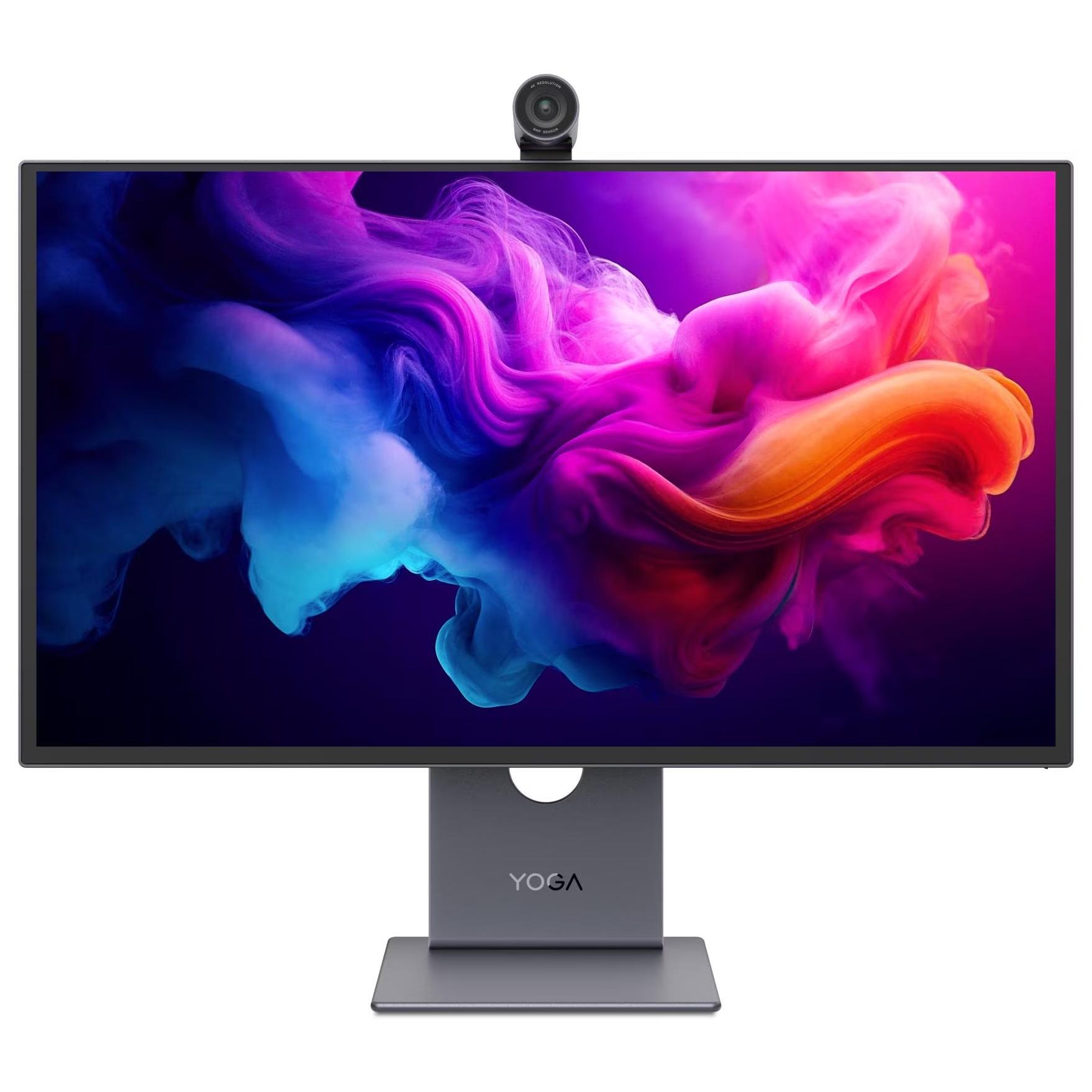 Lenovo Yoga Pro 27UD-10 - 27" OLED Monitor - 4K @ 120Hz, 3840x2160, HDR400, 0.03ms Response Time - HDMI, DisplayPort, USB-C - Speakers - Eclipse Black