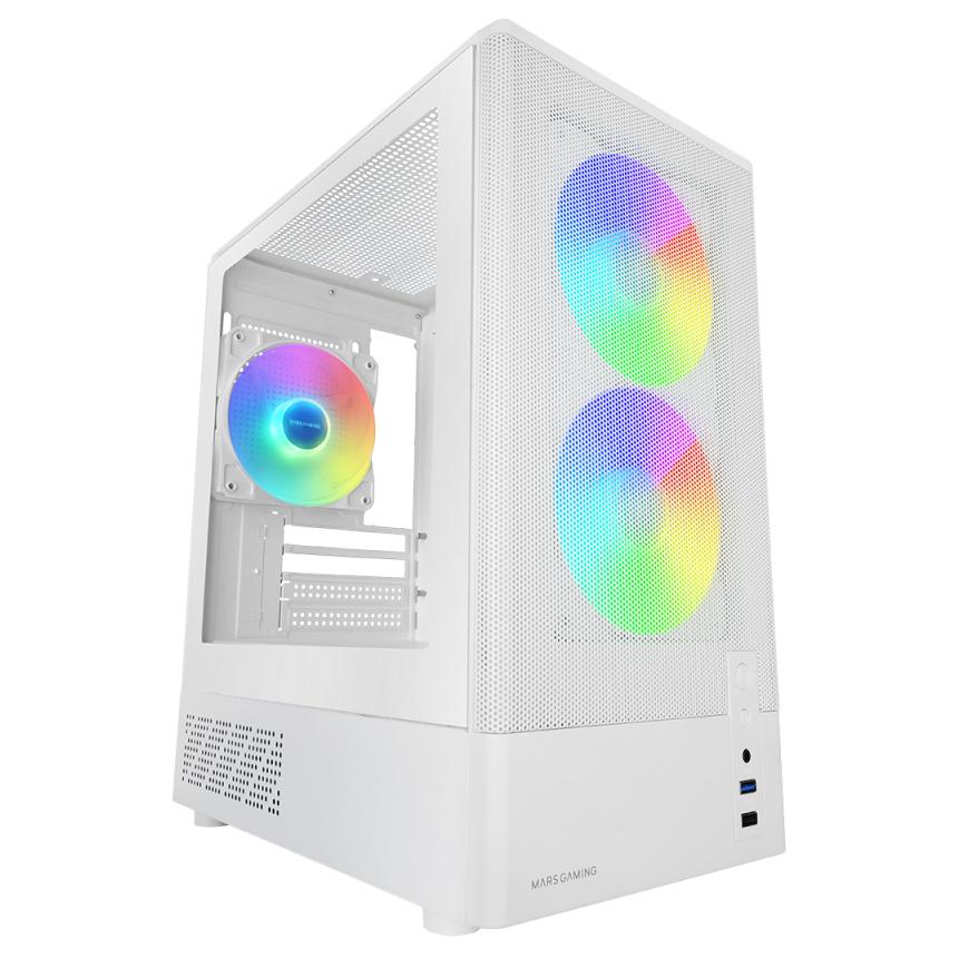 Mars Gaming MC-ONYXW Mini Tower White