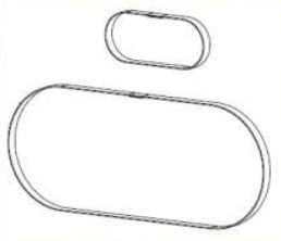 Zebra Printer/Scanner Belt (2-Pack)