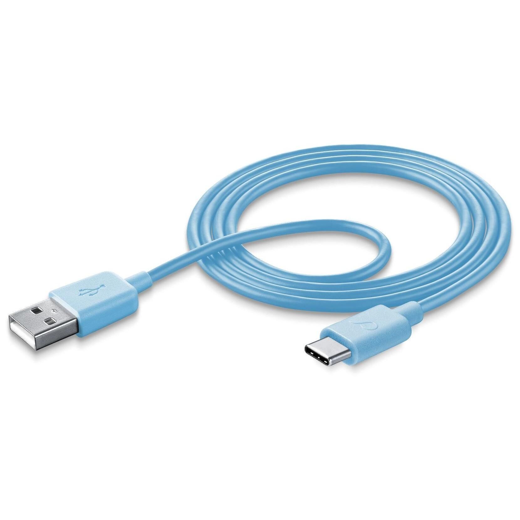 Cable Cellularline Stylecolor USB-C de 100 cm