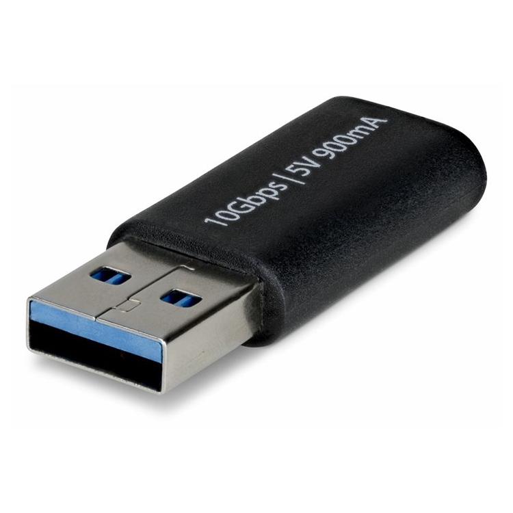 Adaptador USB StarTech.com - USB Tipo C Femenino a USB Tipo A Masculino