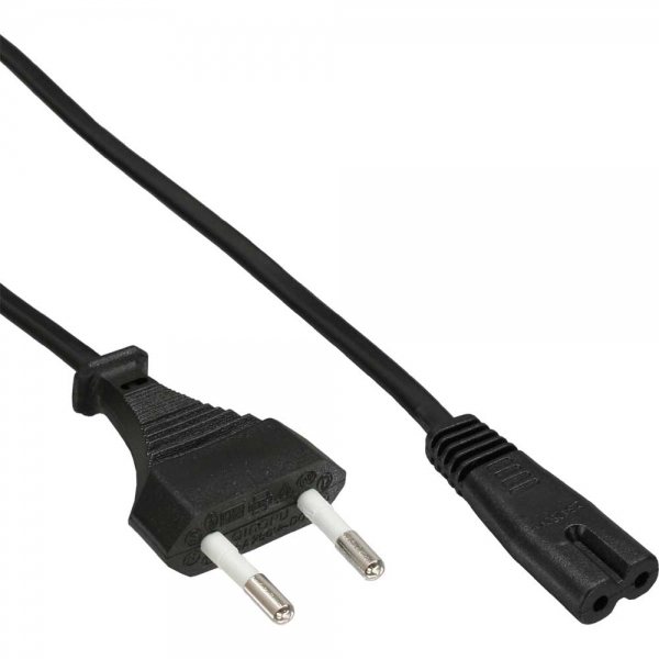 InLine Power Supply Cable, 1m, Type C to C7 Coupler