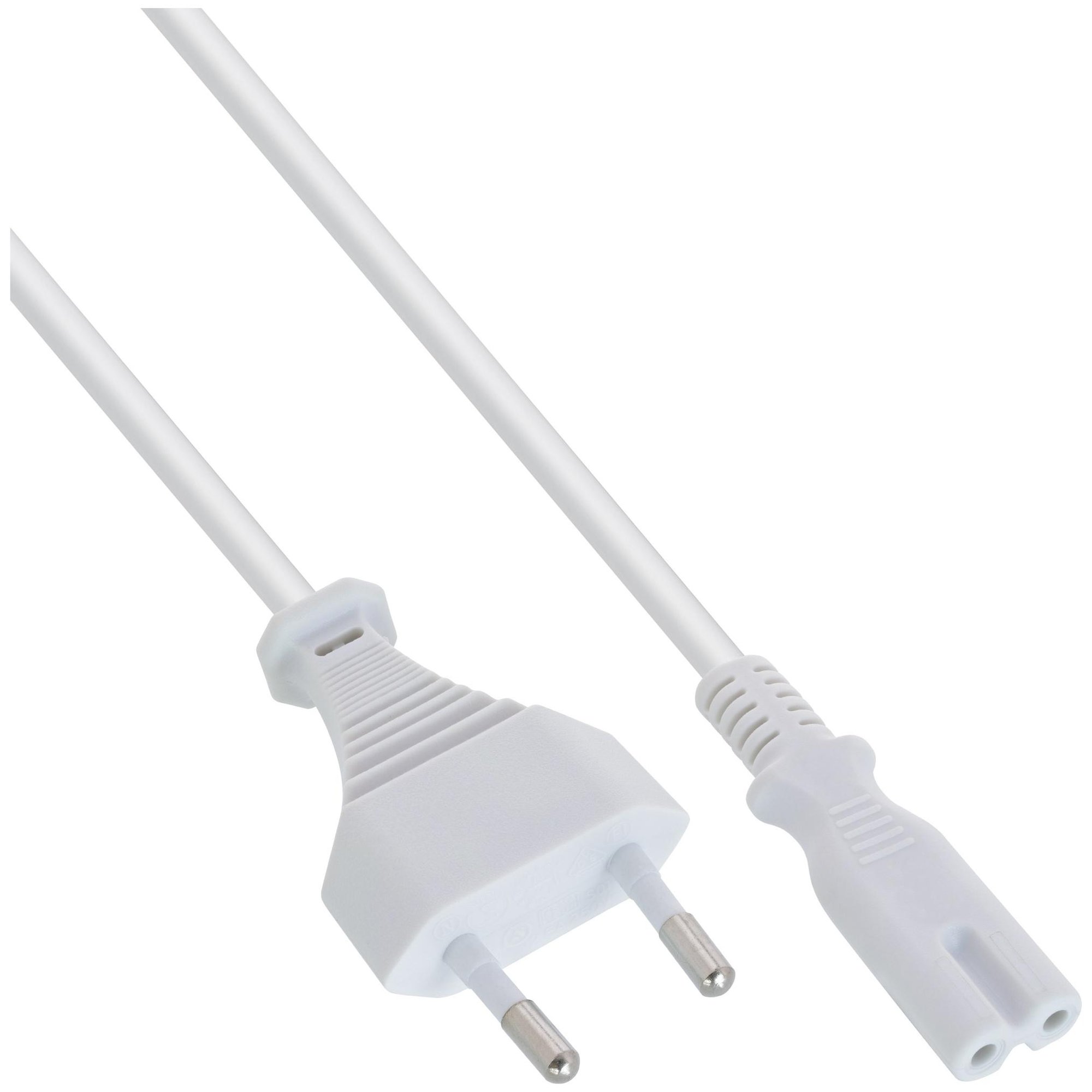 Câble électrique InLine 16603W, Blanc, 0,3 m