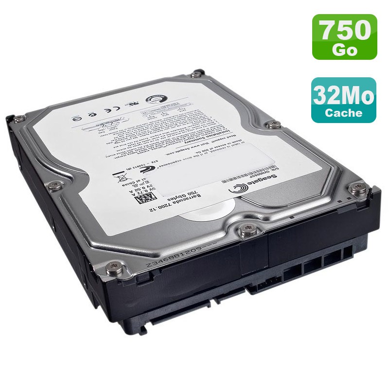 Seagate Barracuda 7200.12 3.5" Internal Hard Drive - 750GB, SATA, 32MB Cache