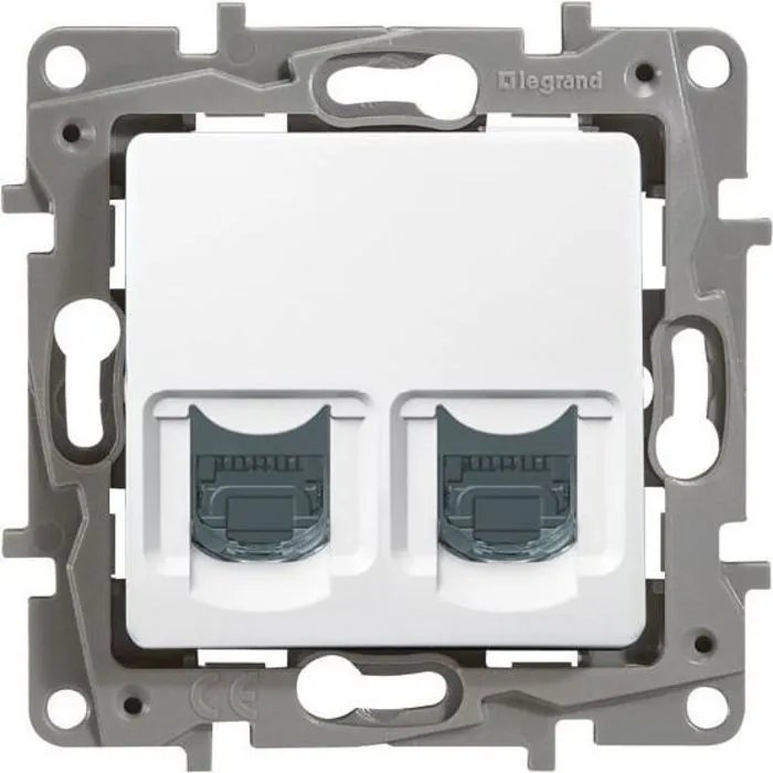 Legrand Computer Socket - Double RJ45 Cat. 6 STP
