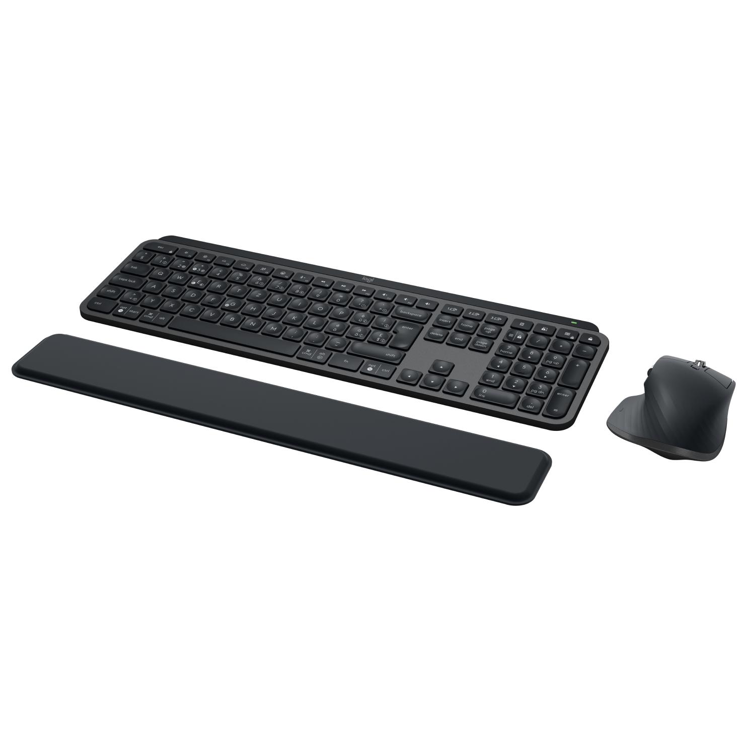 Logitech Bluetooth Keyboard and Mouse Set, QWERTZ Layout, Graphite