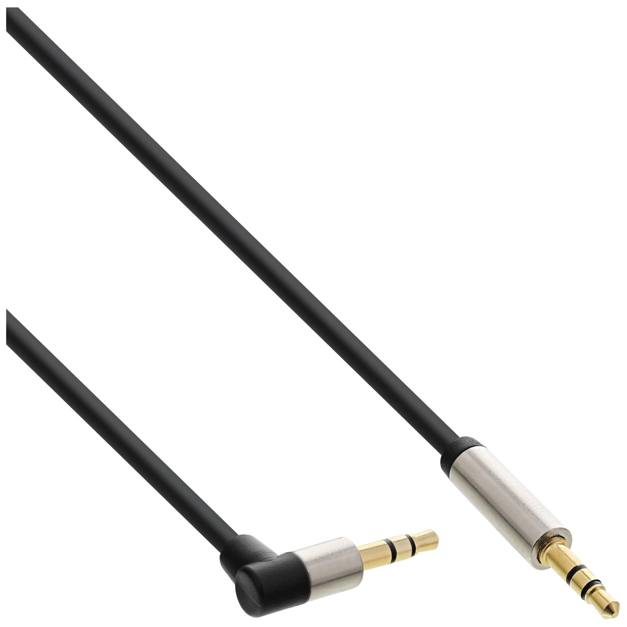 Câble audio InLine 99221 1m 3,5mm Noir