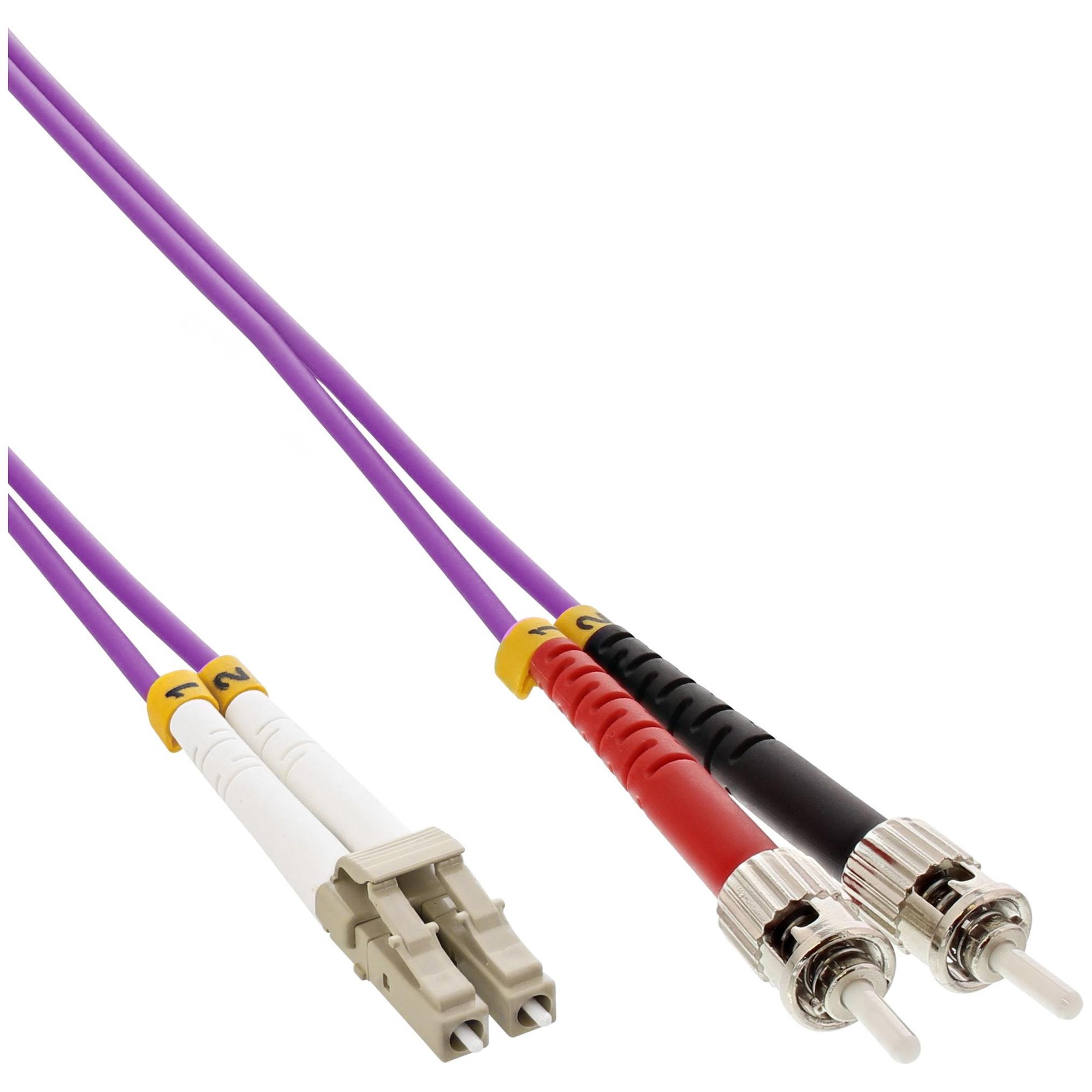 Cable InLine InfiniBand y de fibra óptica de 25 m LC ST Violeta
