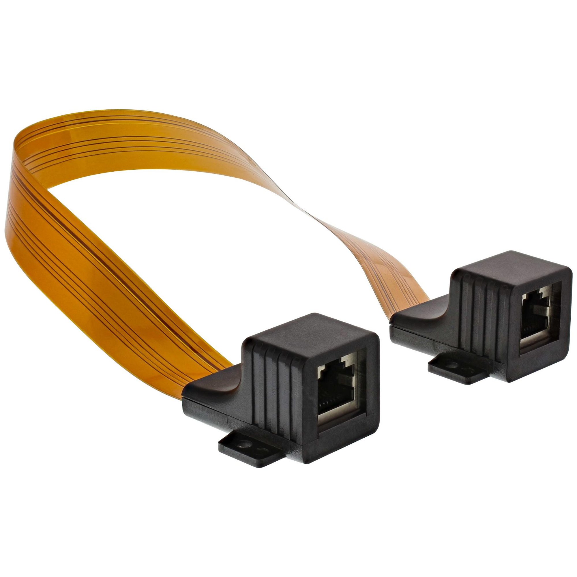 InLine Orange Network Cable 0.3m U/UTP (UTP)