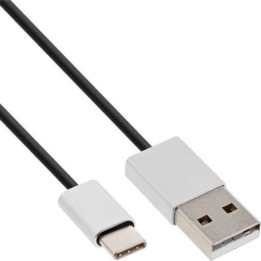 InLine USB 2.0 Cable 0.5m A to C Black