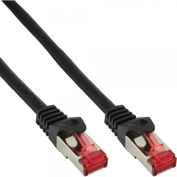 InLine Cat6 S/FTP Network Cable, 3m, Black