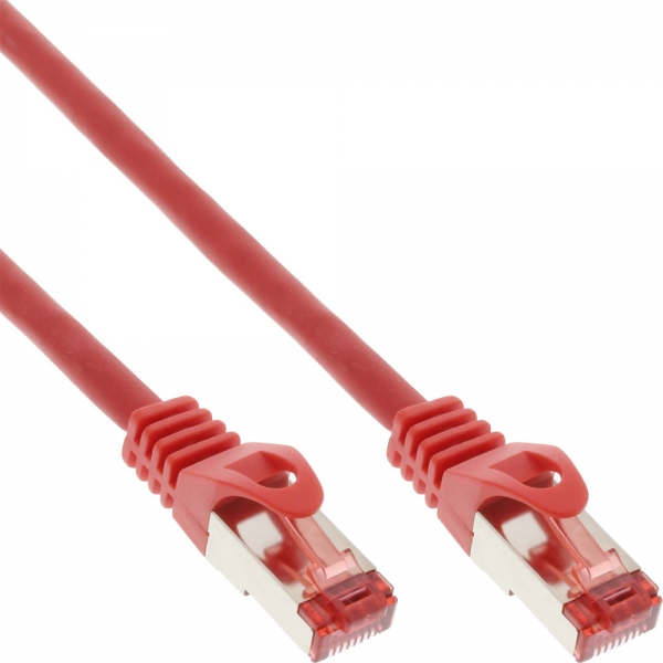InLine Red Network Cable Cat6 S/FTP (S-STP) 2m
