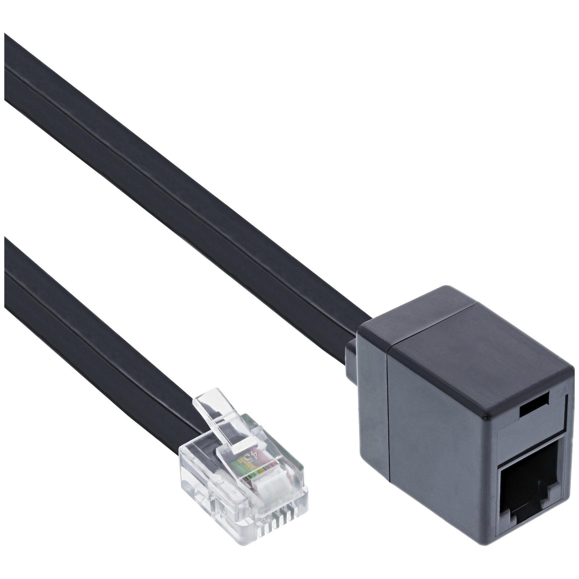 InLine 18835 Phone Cable 5m Black