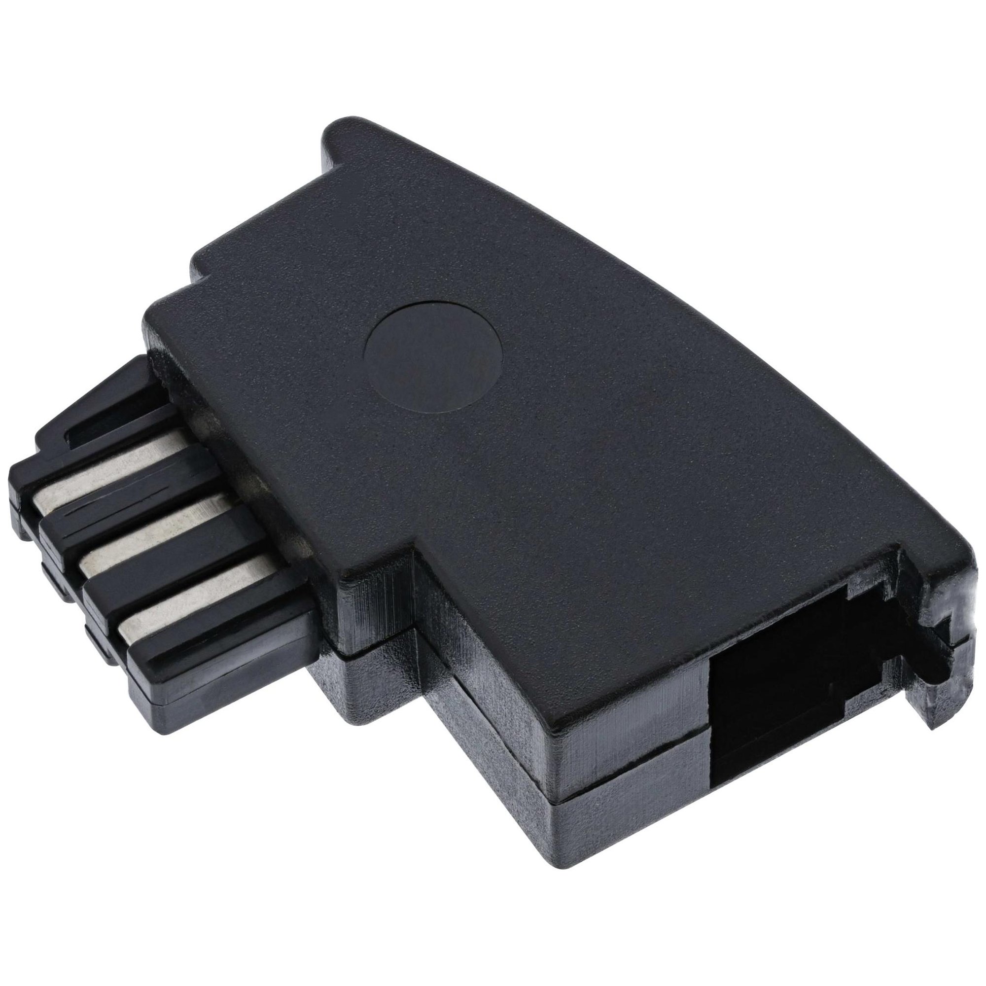 InLine RJ11 Cable Adapter Female to Female Black