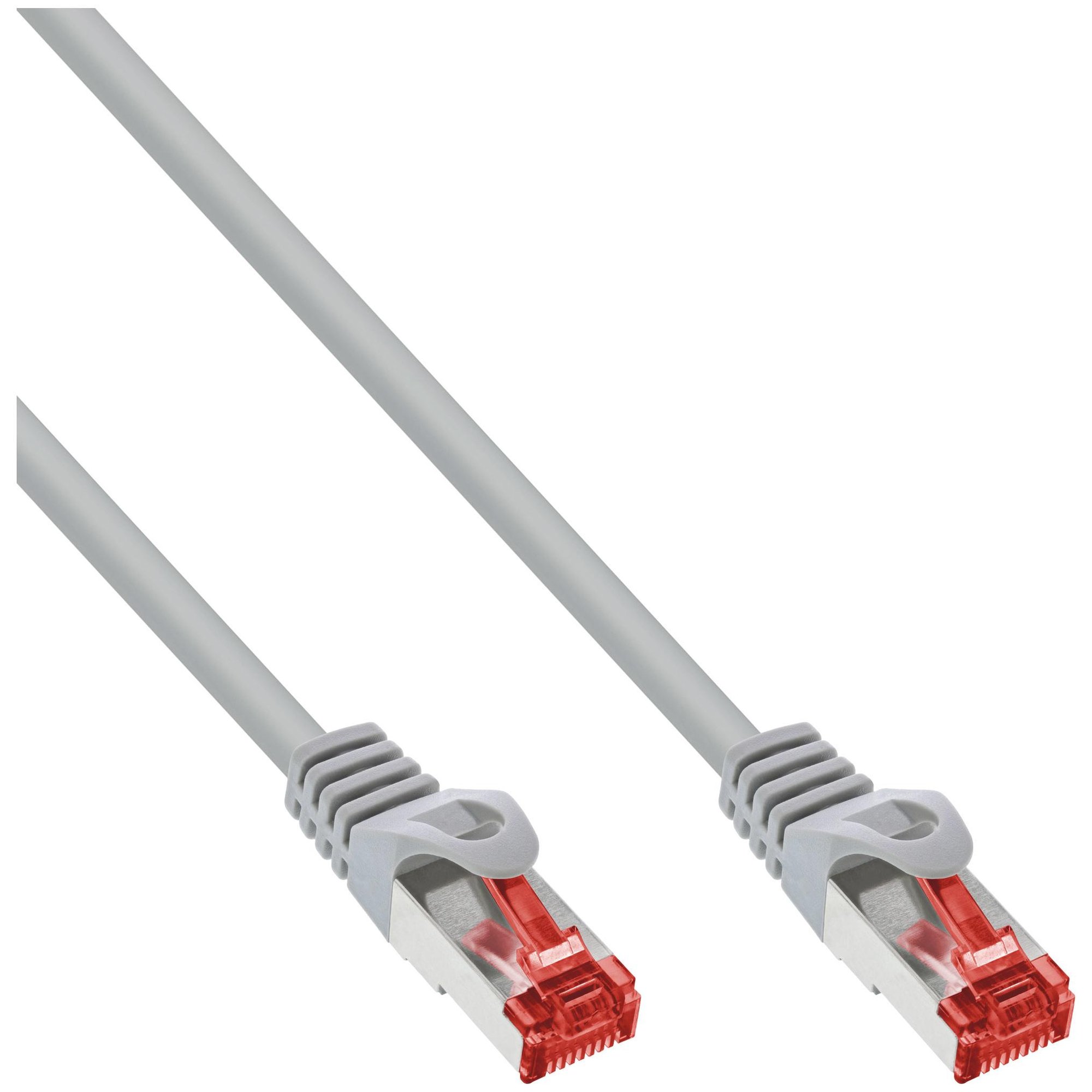 InLine Cat6 S/FTP Cable, 1m, Grey
