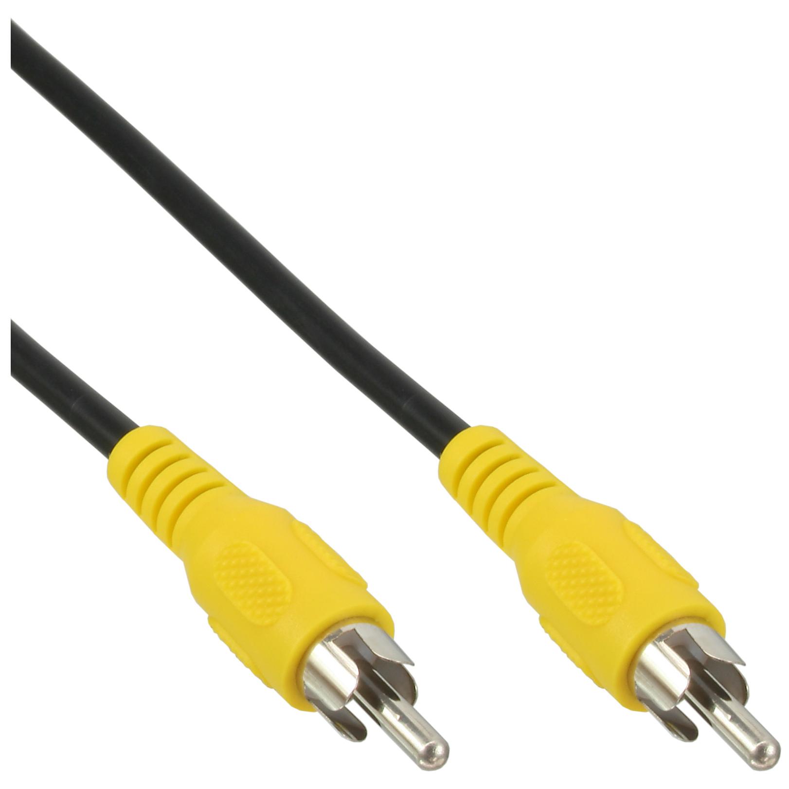 InLine 89937L 5m RCA Audio Cable Black