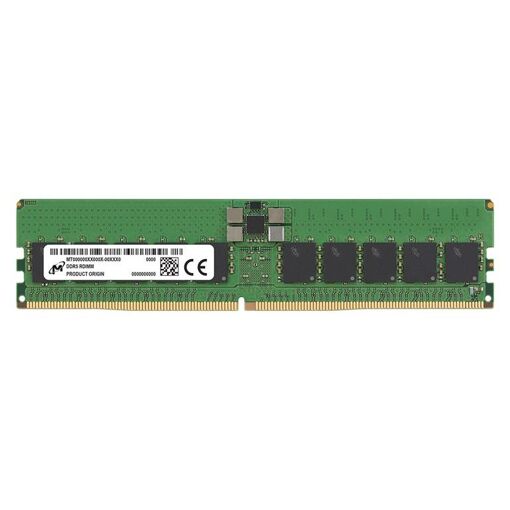 Módulo de memoria Micron DDR5 de 32 GB, 6400 MT/s / PC5-25600, CL52, memoria registrada, ECC