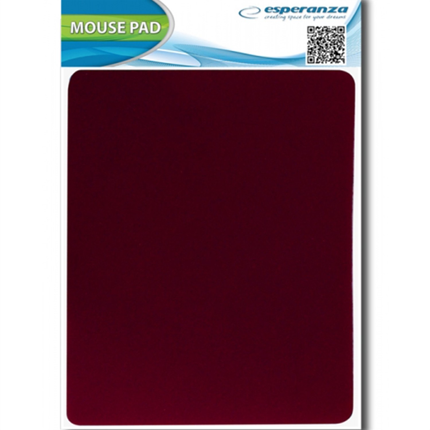 Esperanza Textile Mouse Pad - Red
