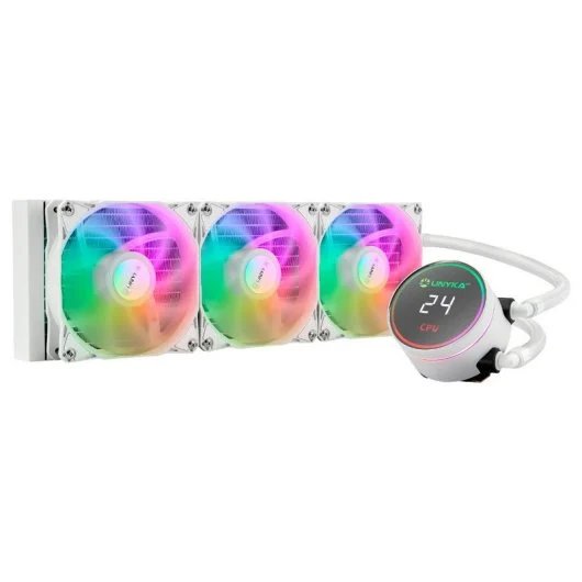 Unykach AquaStorm 360 RGB Liquid Cooling Kit (White)