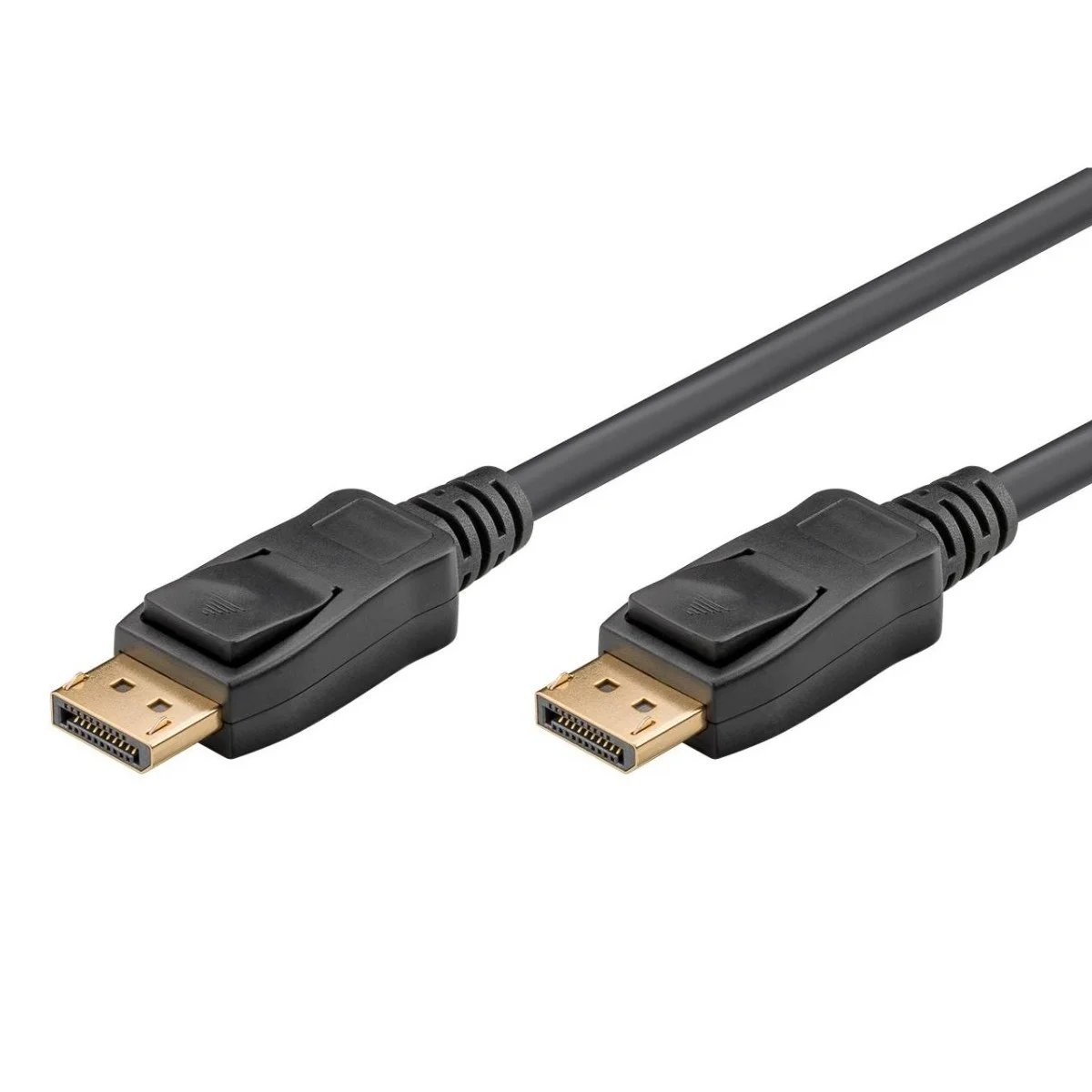 Ewent EC1417 8K 60Hz 2m DisplayPort 2.0 Cable - Black