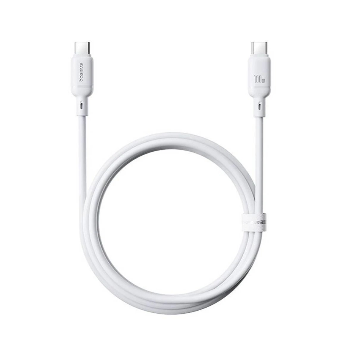 Baseus Silky Series USB-C Cable 100W, 2m, White
