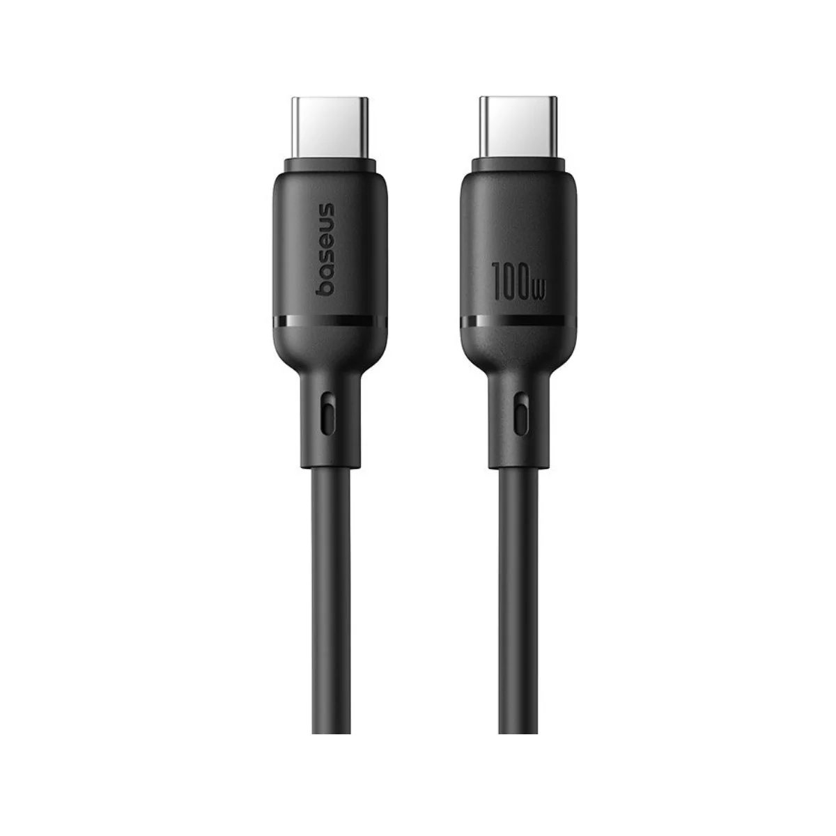 Baseus Silky Series 100W Fast Charging Type-C Cable 1m Black