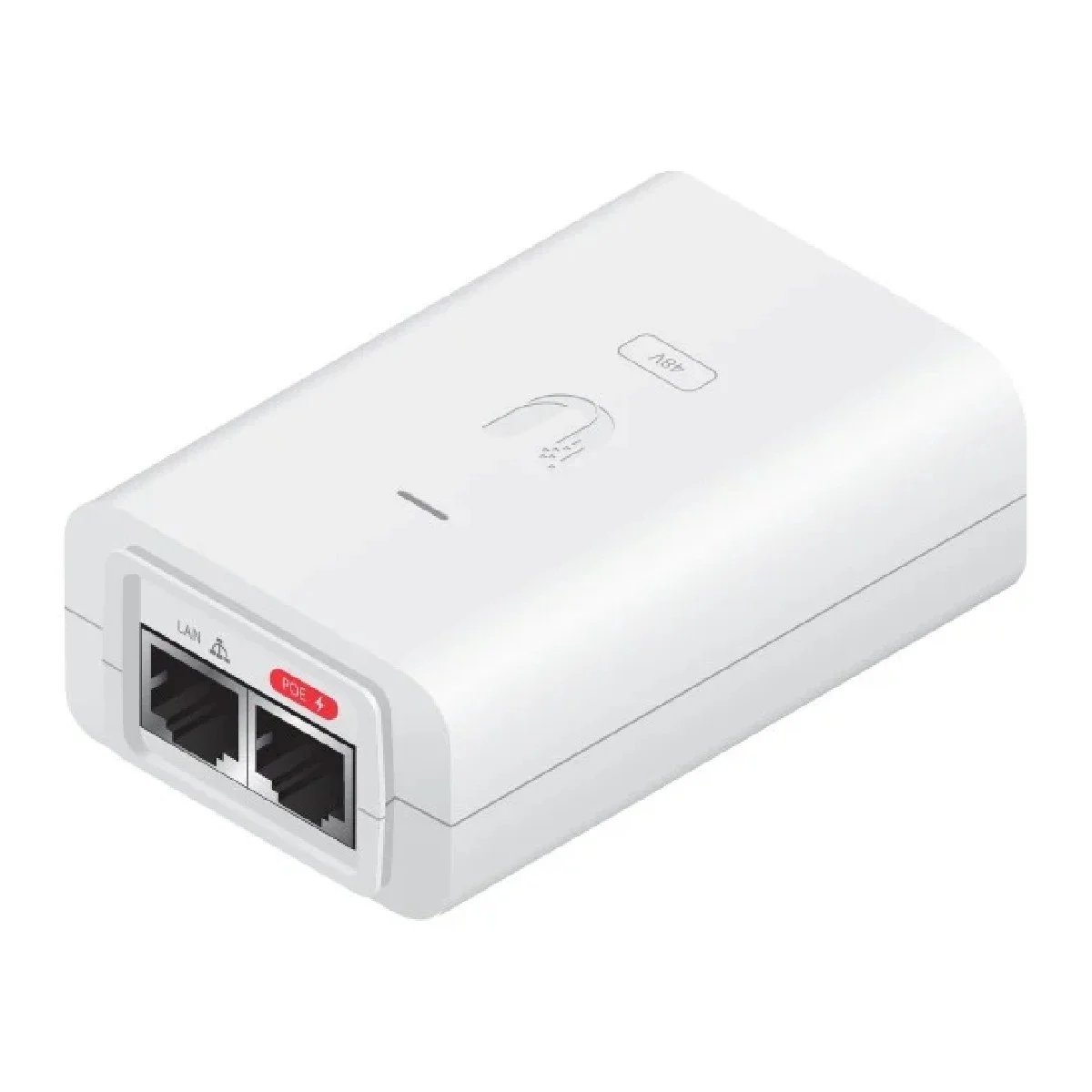 Adaptador PoE Ubiquiti 24V POE-24-24W-BLANCO